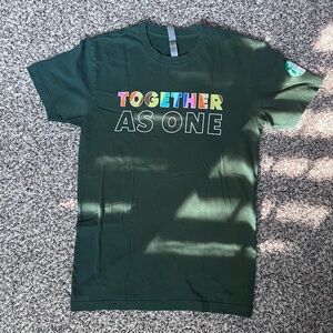 "Together As One" Green Graphic Tee